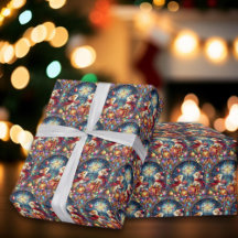 Motif de la souris de Noël en verre texturé