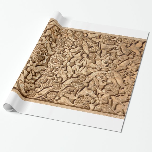 Papier Cadeau motif de l'Alhambra (Déroulé)
