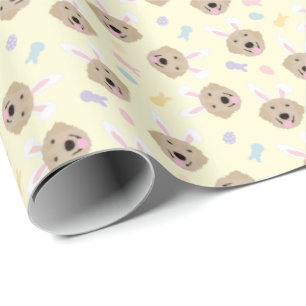 Papier Cadeau Motif de l'épreuve de Pâques Bunny