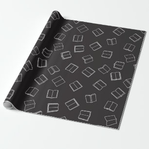 Papier Cadeau Motif de livre