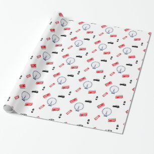 Papier Cadeau Motif de Londres
