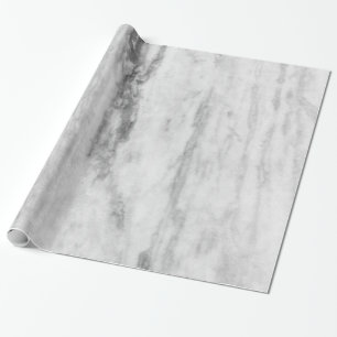 Papier Cadeau Motif de marbre blanc et gris de texture
