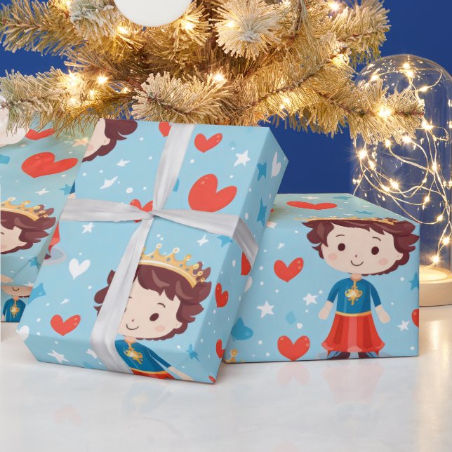 Papier Cadeau Motif de Mare Prince (Vacances)