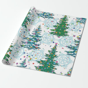 Papier Cadeau Motif de Noël