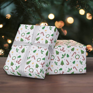 Papier Cadeau Motif de Noël