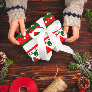 Papier Cadeau Motif de Noël