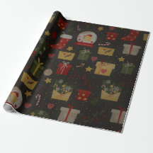 Motif de Noël festif
