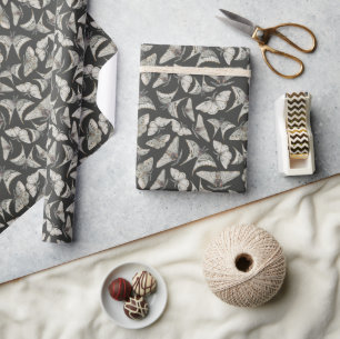 Papier Cadeau Motif de nuit éffrayant