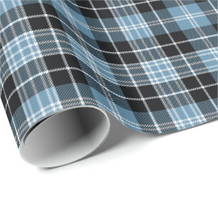 Papier Cadeau Motif de plaid de tartan de Clark de clan
