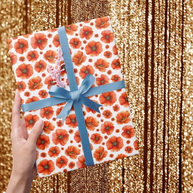 Papier Cadeau Motif de puces d'aquarelle (Créateur téléchargé)