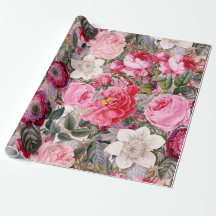 Motif de roses de fleur d'été