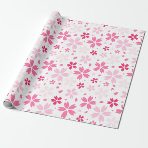 Papier Cadeau Motif de Sakura