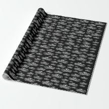 Motif de Sombrero Vueltiao à l'encre blanche et no