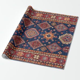 Papier Cadeau Motif de tapis oriental persan turc