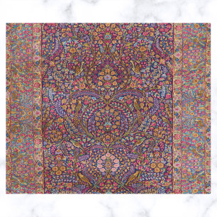 Papier Cadeau Motif de tapis persan coloré