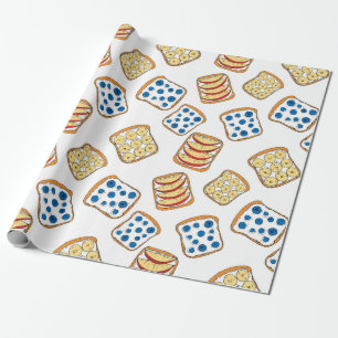 Papier Cadeau Motif de toast