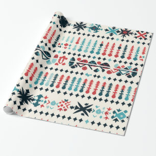 Papier Cadeau Motif de transpiration nordique