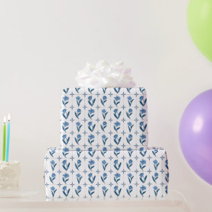 Papier Cadeau Motif Delft Tile