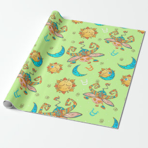 Papier Cadeau Motif des signes Zodiac Bull
