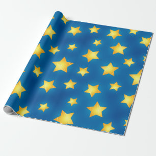 Papier Cadeau Motif d'étoiles