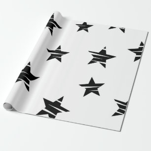 Papier Cadeau Motif d'étoiles