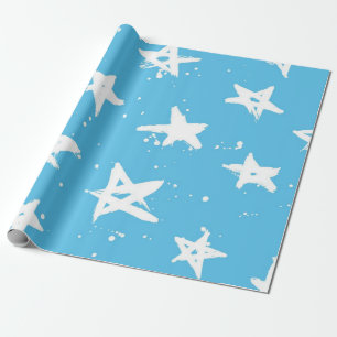 Papier Cadeau Motif d'étoiles
