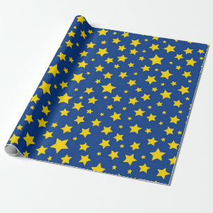 Papier Cadeau Motif d'étoiles