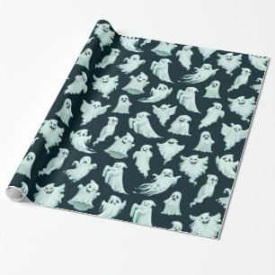 Papier Cadeau Motif d'horreur du mal d'Halloween