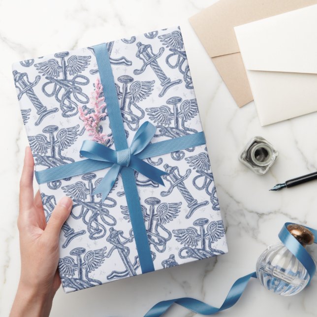 Papier Cadeau Motif d'illustration Médicale (Cadeaux)