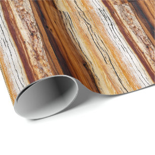 Papier Cadeau Motif du grain de bois
