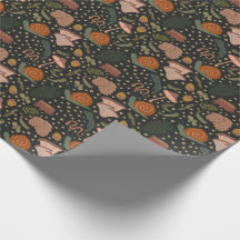 Motif du sol forestier