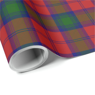 Papier Cadeau Motif écossais de kilt de plaid de tartan de