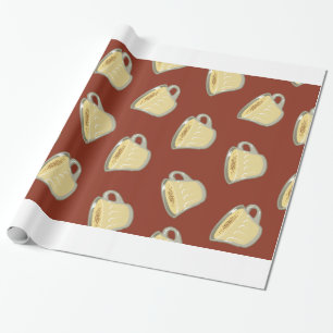 Papier Cadeau Motif Eggnog