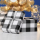 Papier Cadeau Motif En vichy noir et blanc (Holidays)