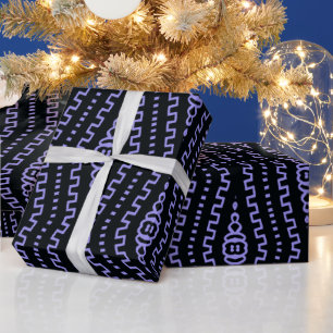 Papier Cadeau Motif ethnique africain moderne