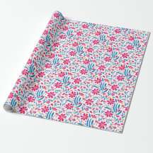 Motif floral d'aquarelle