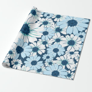 Papier Cadeau Motif floral sans soudure / textile de fleur, ab