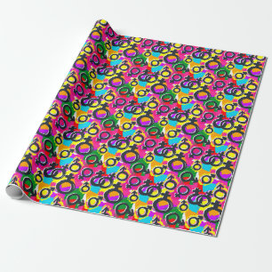 Papier Cadeau Motif Gay pride de Neon