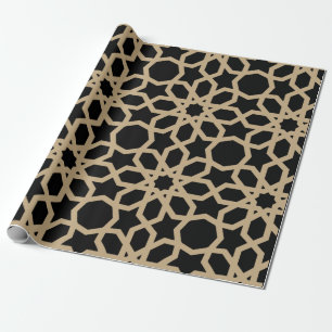 Papier Cadeau Motif géométrique arabe islamique Conception Abstr