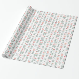 Papier Cadeau Motif géométrique dans le rétro style