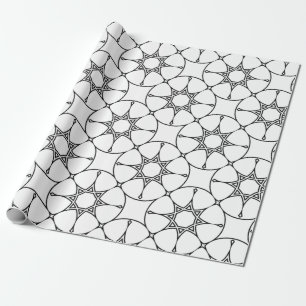 Papier Cadeau Motif géométrique islamique arabe Design mignon