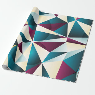 Papier Cadeau Motif géométrique sans couture. illustration vinta