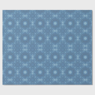 Papier Cadeau Motif Goth Signature bleu
