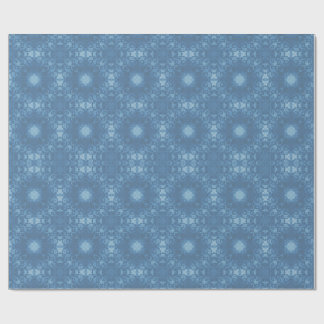 Papier Cadeau Motif Goth Signature bleu