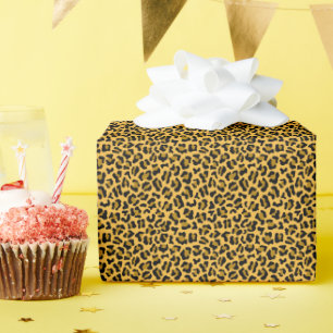Papier Cadeau motif léopard
