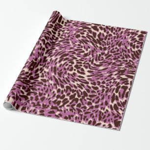 Papier Cadeau Motif léopard, Empreinte de léopard, Poster de ani