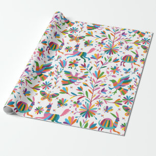 Papier Cadeau Motif lumineux à l'ottomi mexicain