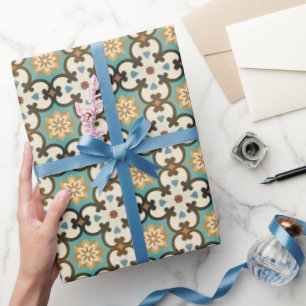 Papier Cadeau Motif moresque