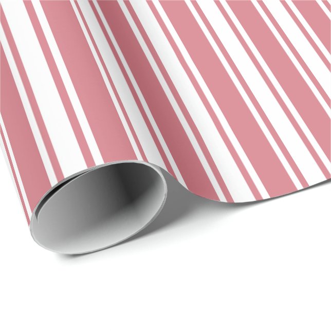 Papier Cadeau Motif Motif Valentine Pink (Coin rond)