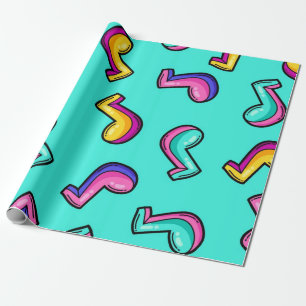 Papier Cadeau Motif musical